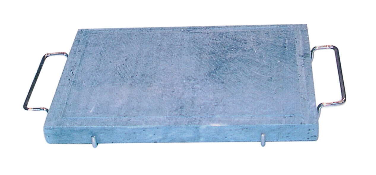 38002   Q.TA' 1 PIETRA OLLARE C/TELAIO CROMATO 25X35X2,5 CM