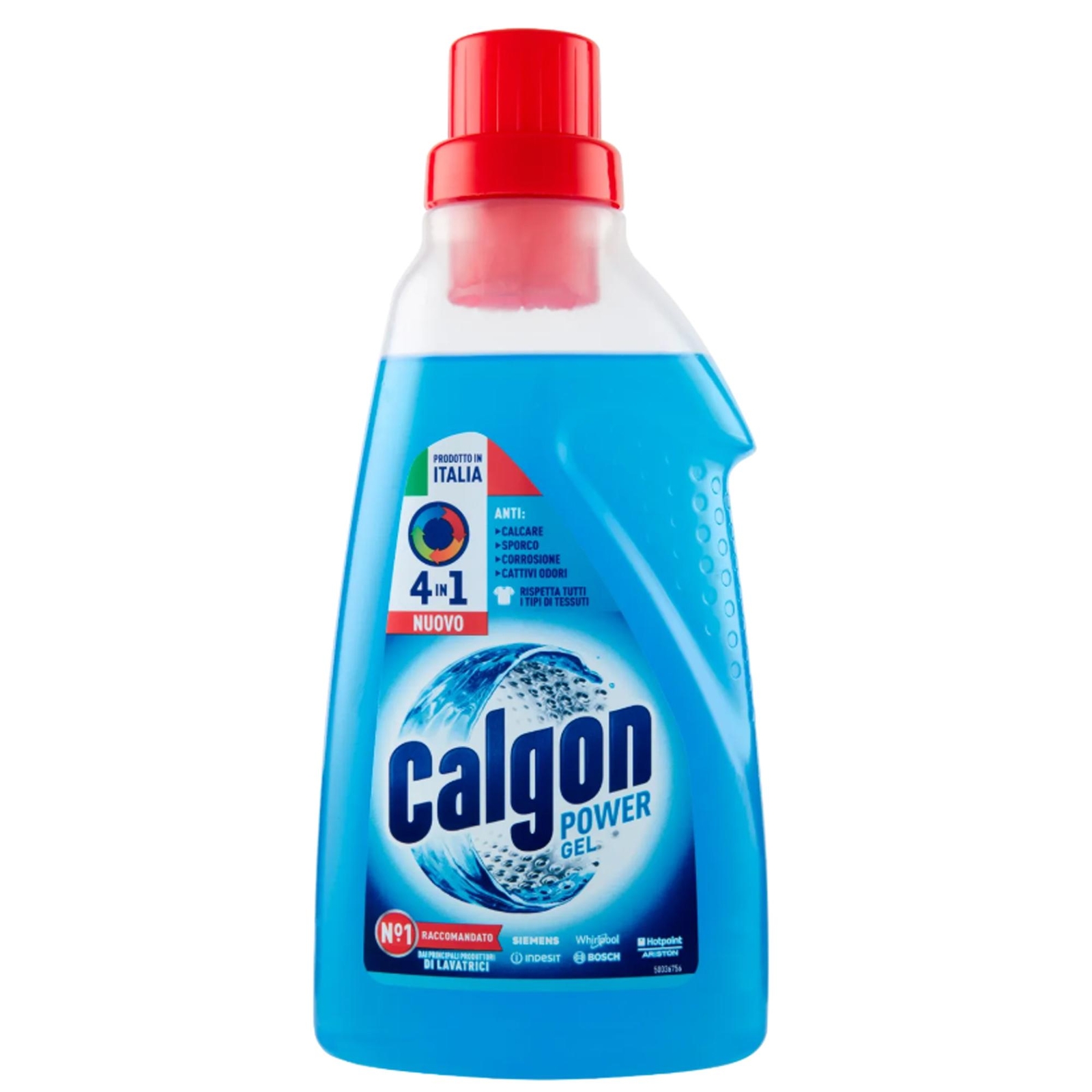 CALGON POWER GEL 4IN1 ANTICALCARE LAVATRICE 750ML PROTETTIVO PROFUMATO