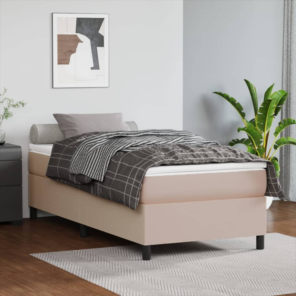 vidaXL Giroletto Cappuccino 90x200 cm in Similpelle