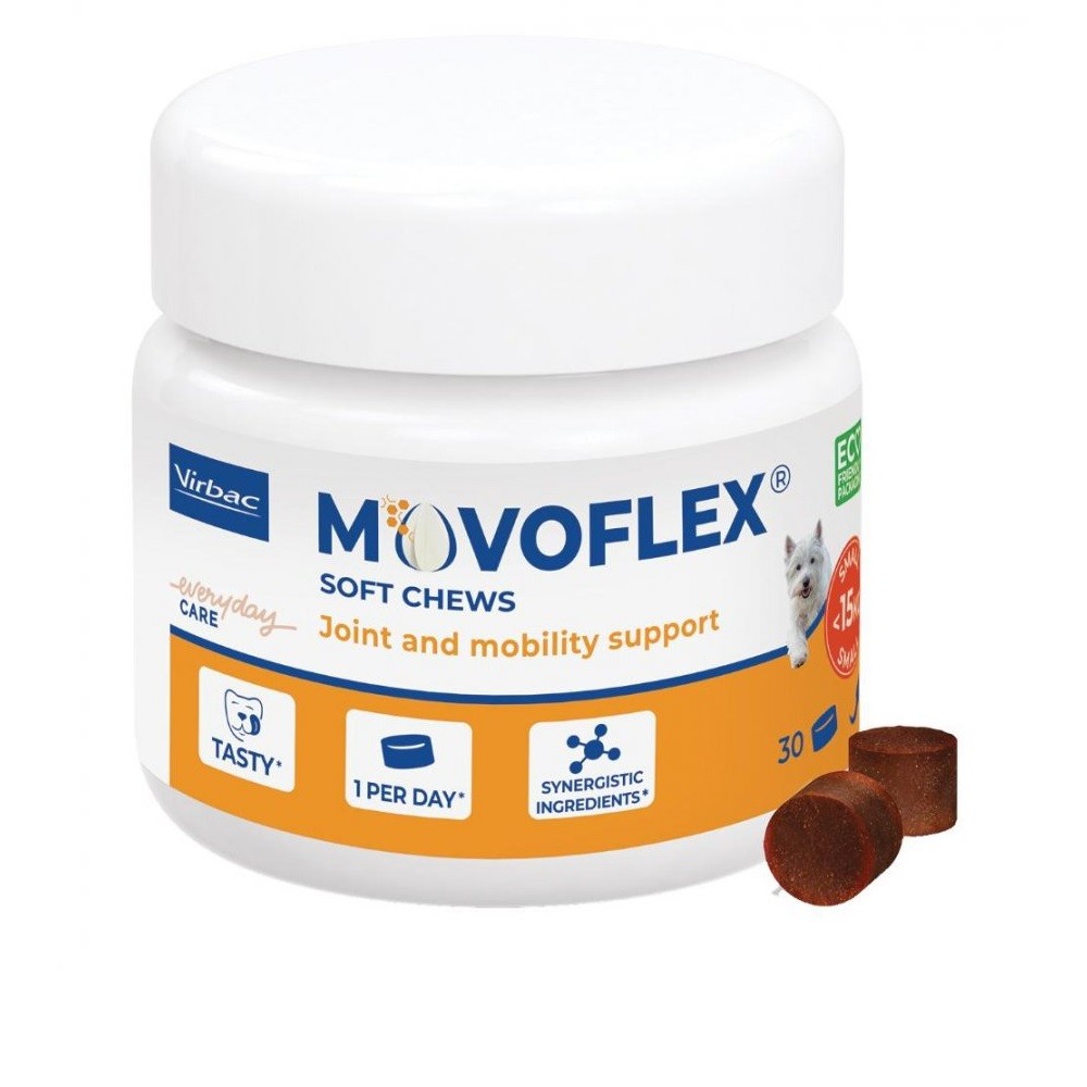 Movoflex Soft 30 Chews 2 g S Cani