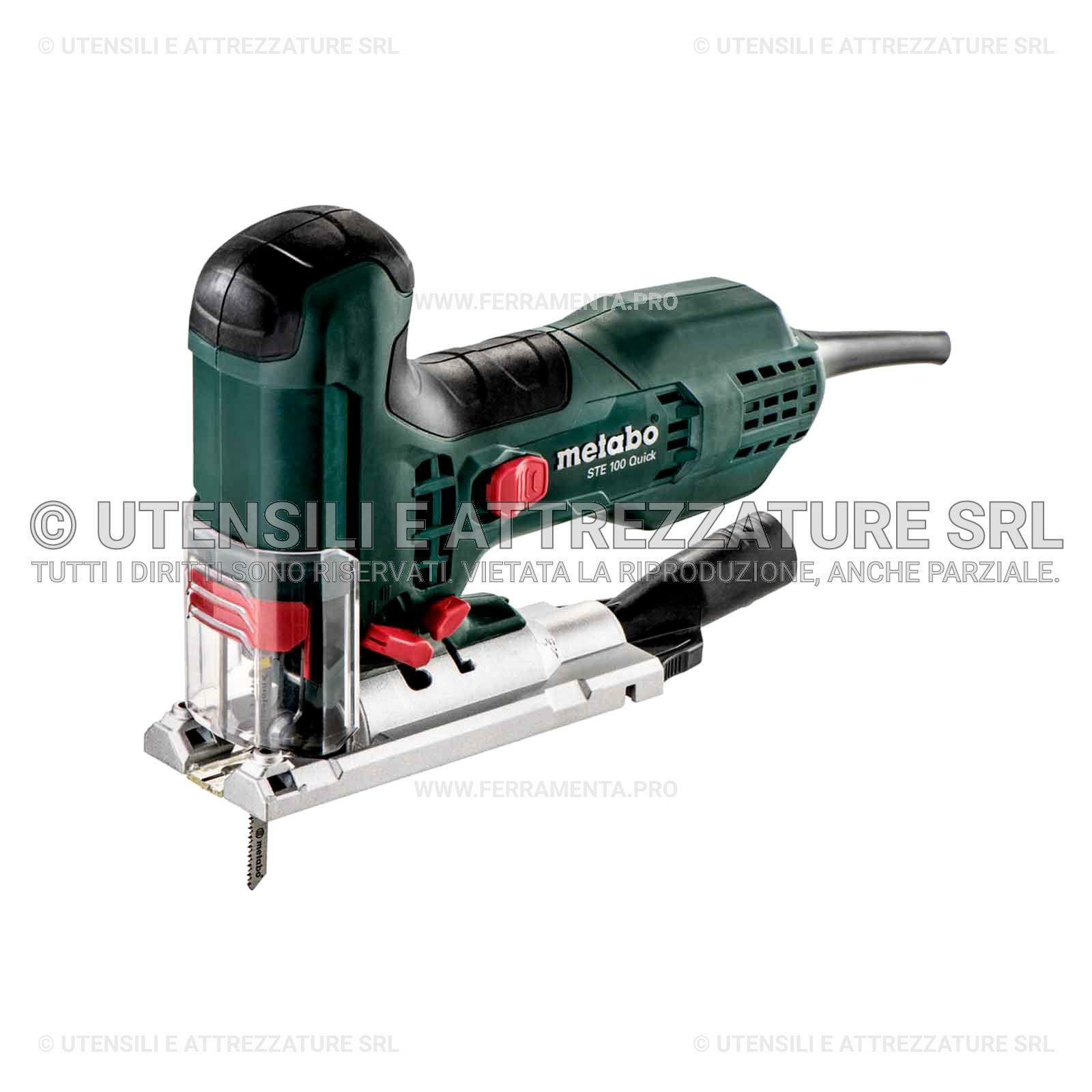 METABO SEGHETTO ALTERNATIVO PENDOLARE ELETTRONICO DA 710 WATT STE 100 QUICK