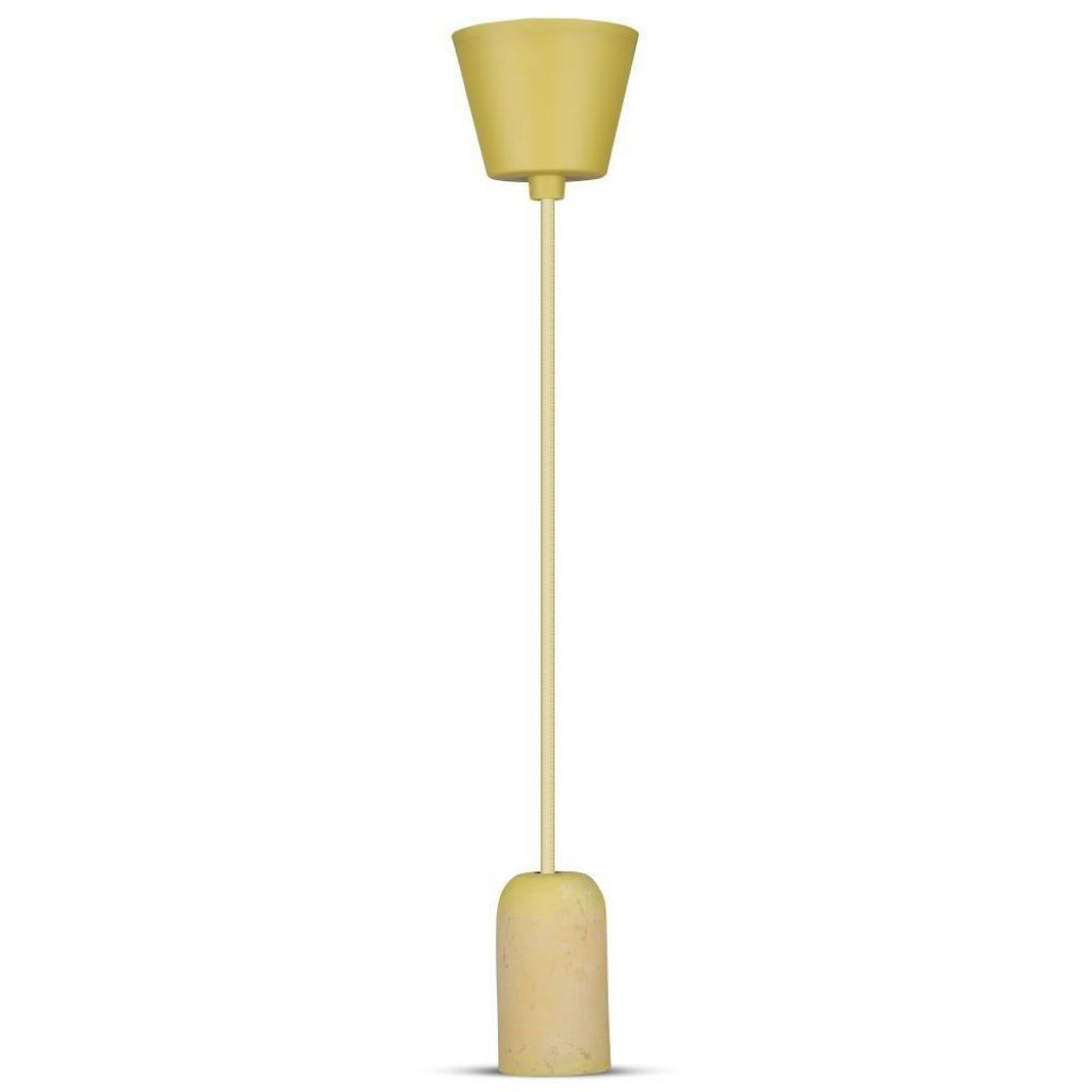 Cocrete Pendant Light Yellow