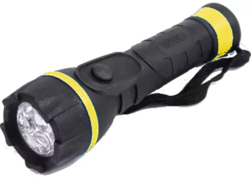 Torcia Led A Batteria In Gomma Maurer