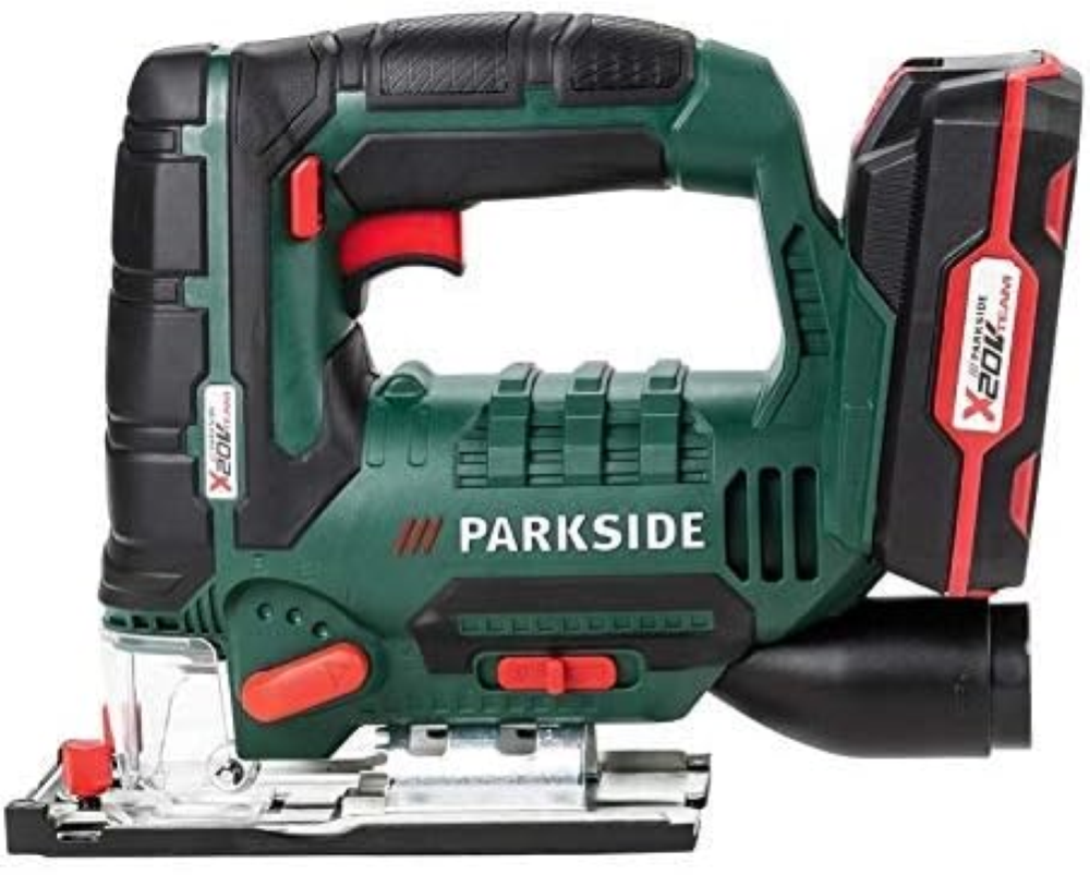 Parkside Sega a pendolo ricaricabile 20-Li A2 X20V TEAM (inclusa batteria e cari