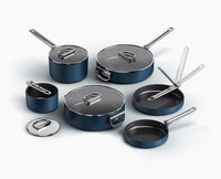 Joseph Joseph Space 6-teilig Kochset Antihaftbeschichtung 45086