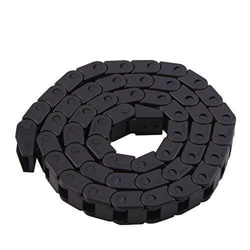 chaine cable R28 Nylon nero chaine cable cavo portacavi a catena 1000mm / (u4q)