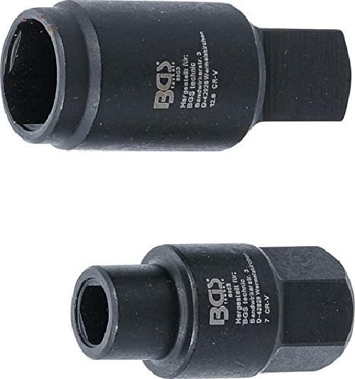 Vasos para bombas de inyección Bosch | 3 caras | 7 / 12,6 mm