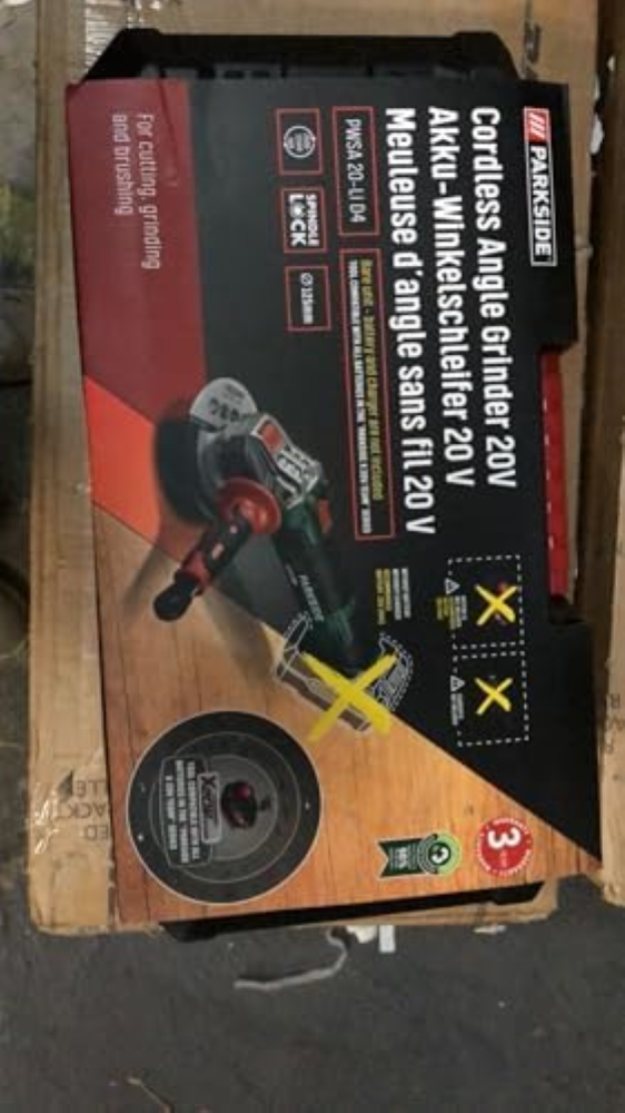 Smerigliatrice angolare senza fili PWSA B3 X20V (con batteria e caricabatterie,