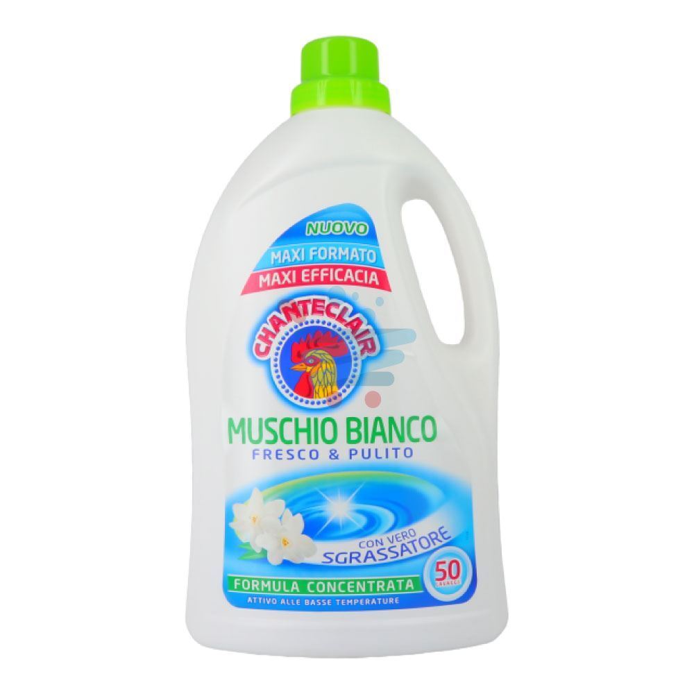 CHANTECLAIR LIQUIDO LAVATRICE MUSCHIO BIANCO DA  2500ML