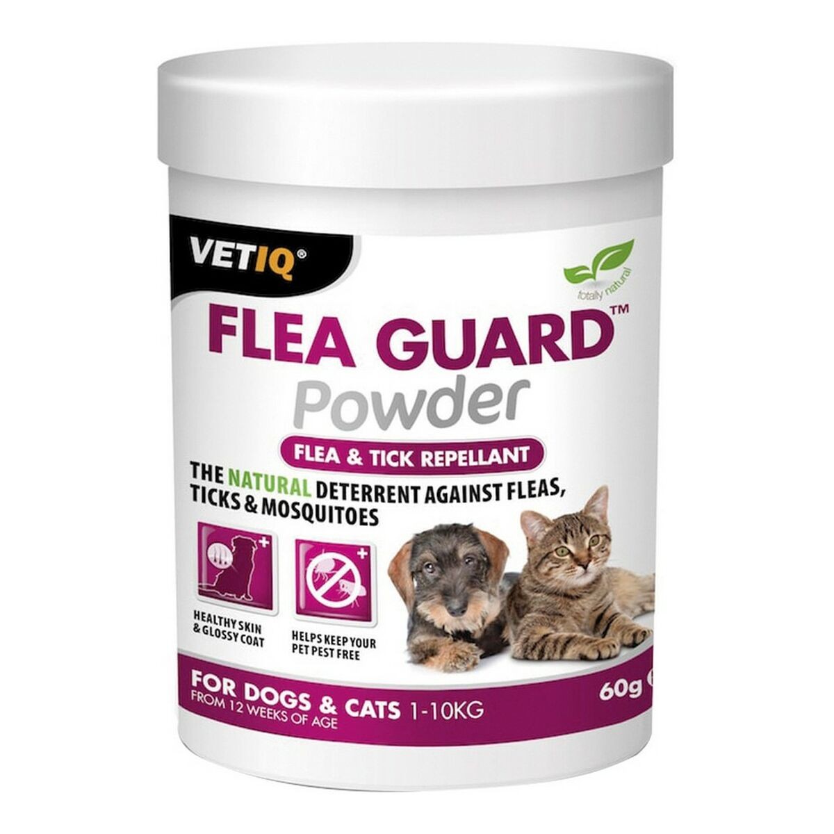 Controllo degli insetti Planet Line Flea Guard Powder Gatti Cane [60 g]