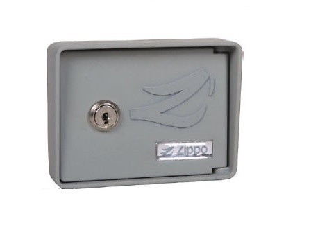 Scatola Esterna 2 Posti Blindata Grigio Chia. ( ZIPPO ELETTRONICA cod. 2064/GC )
