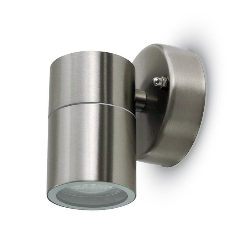 PORTAFARETTO V-TAC MONO-WHISKY GU10 INOX IP44 - 7501