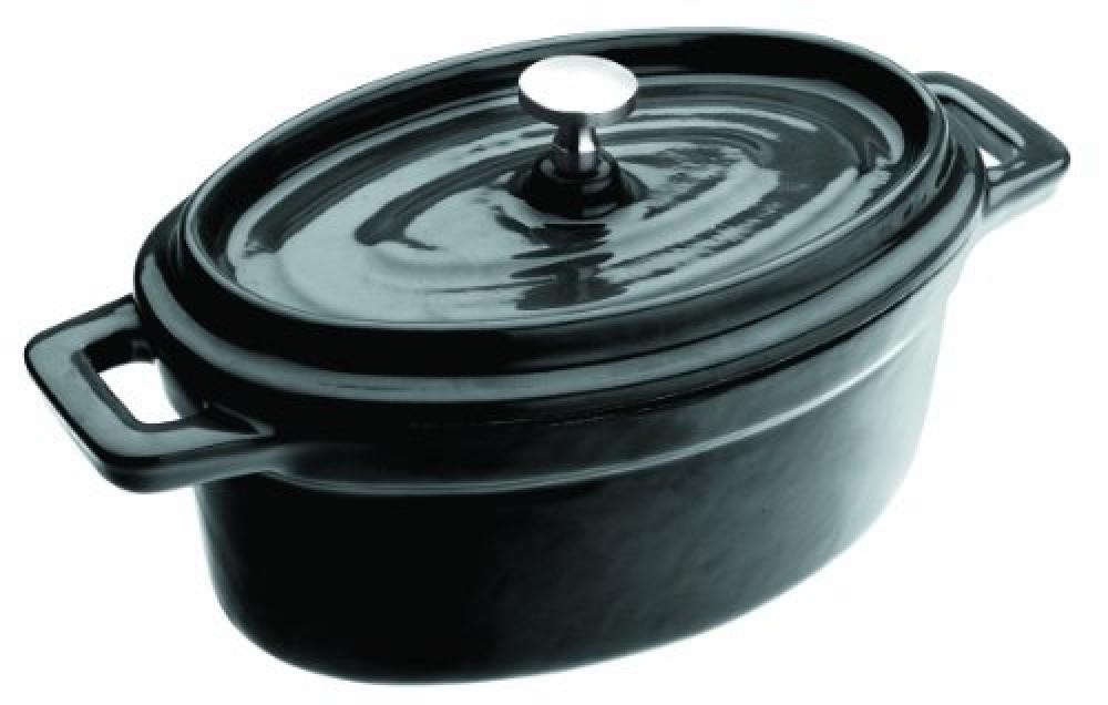 (TG. 15 x 10 x 6 cm) Ibili 726015N Mini Cocotte Ovale - NUOVO