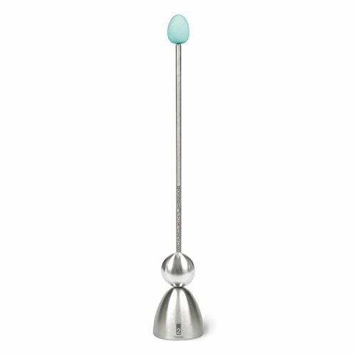 T2 TAKE TWO Take2 Clack, Retro Eierkoepfer, in Acciaio Inox, Colore: (h8x)