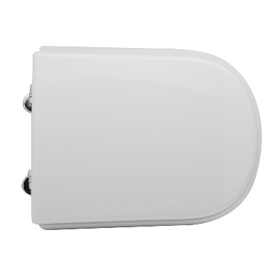 SEDILE WC PER ROCA VASO GIRALDA FORMA 5- Bianco Cerniere A passanti- CW- pezzi 1
