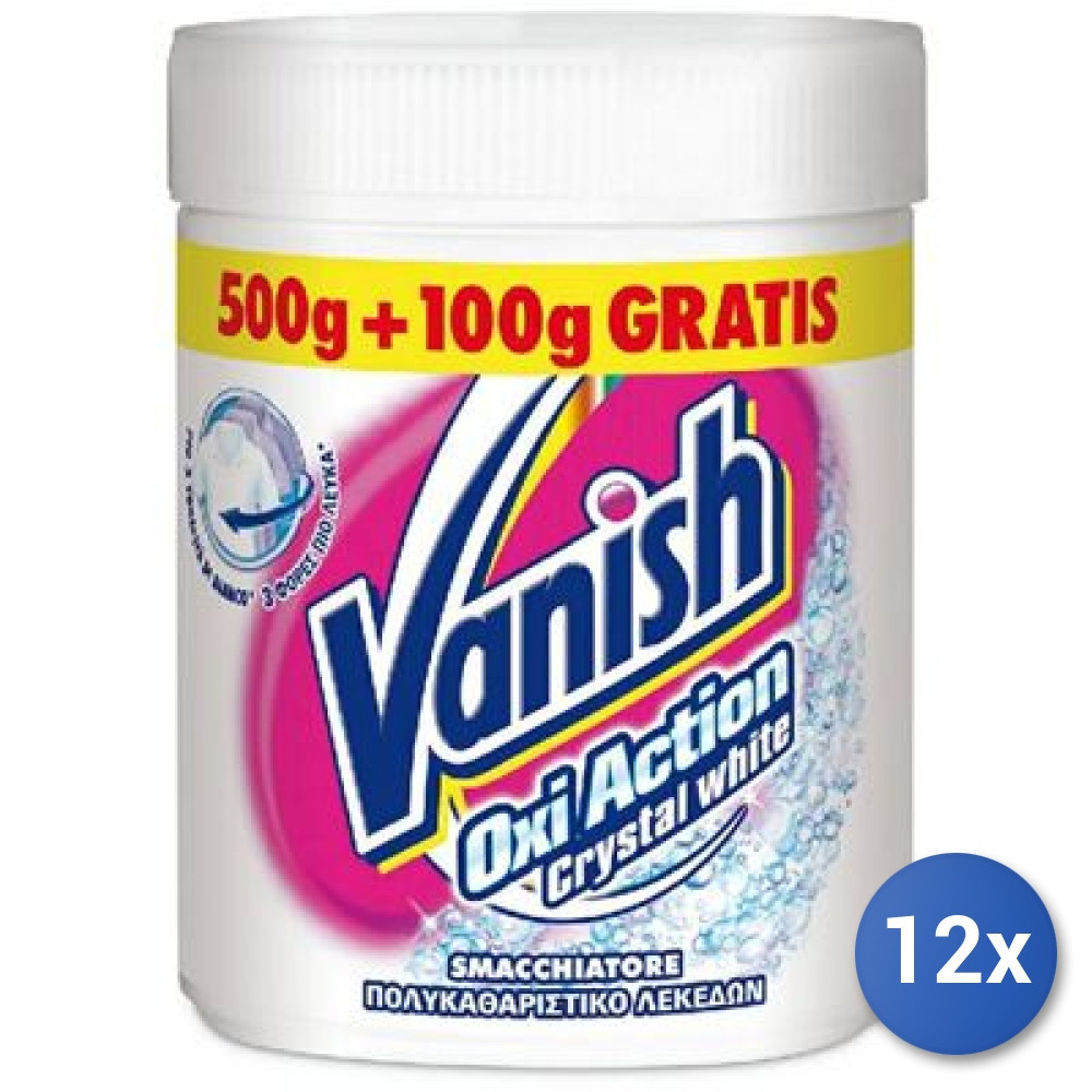 12x Bundle Vanish Bianco Granulare Vaso 400/500 Gr Smacchiatore