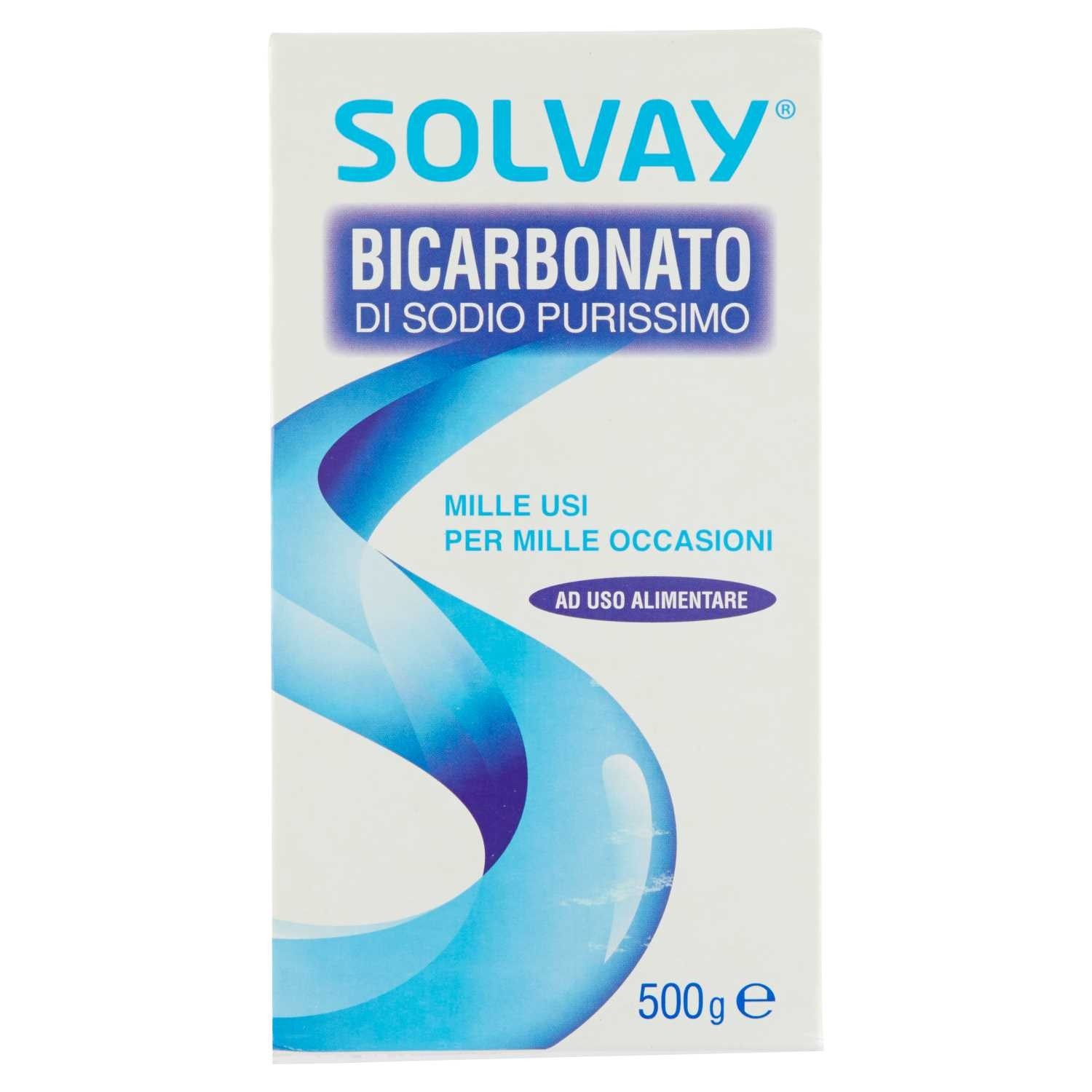 48438 SOLVAY BICARBONATO DI SODIO PURISSIMO 500 GR.