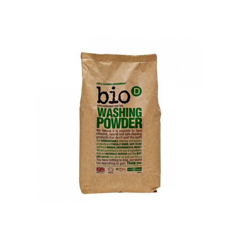 Bio-D Detersivo in polvere ipoallergenico, 2 kg