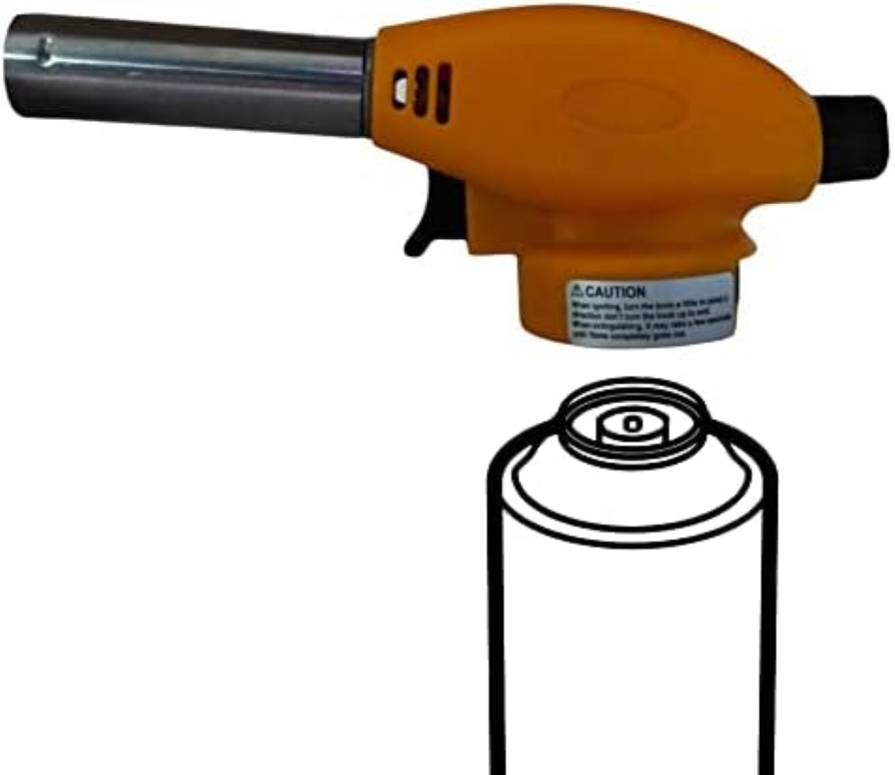 FAST WORLD SHOPPING Â® Cannello A Gas Butano Saldatore Con Accensione Piezoellet