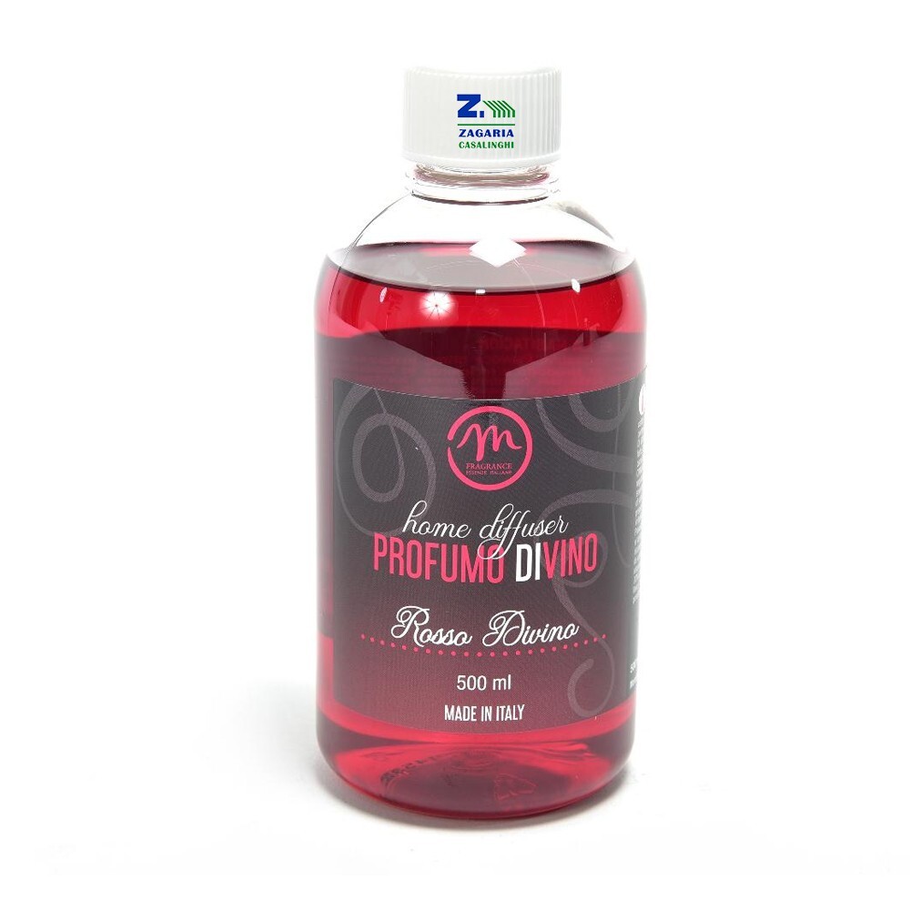 RICARICA PER DIFFUSORE DI ESSENZA 500 ml PROFUMO DI VINO ROSSO DIVINO
