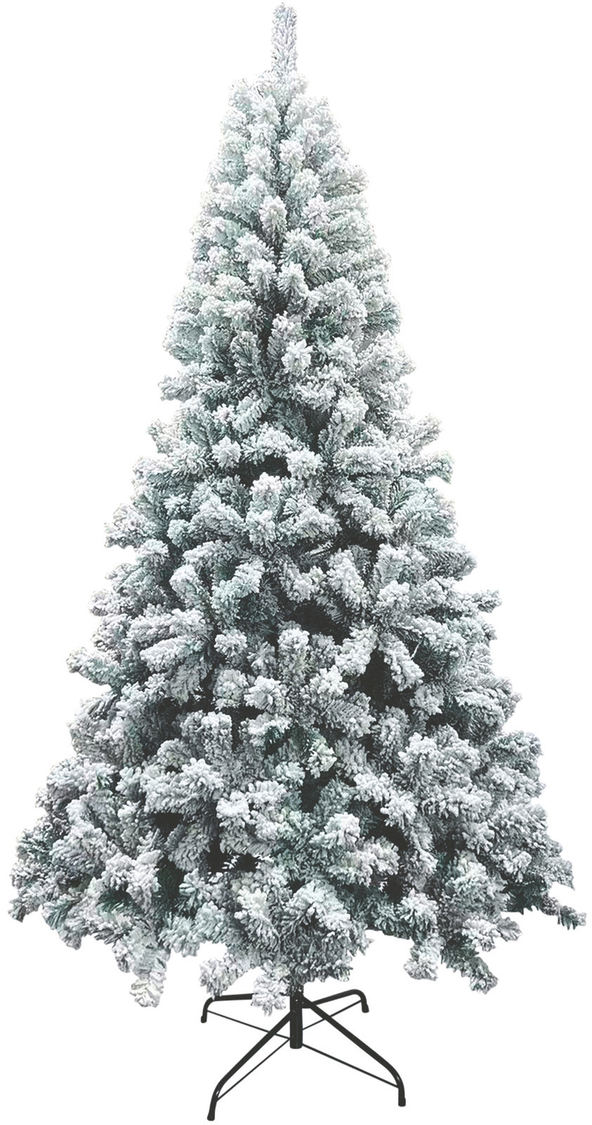ALBERO DI NATALE SESTRIERE INNEVATO H. cm. 180 - base  Ø cm. 90 (650 rami)