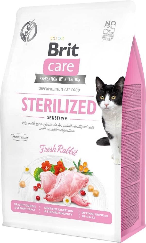 Brit Care Cat G-F sterilizzato sensibile 2 kg