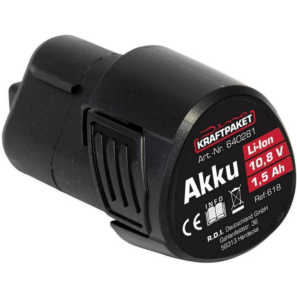 Dino KRAFTPAKET AKKU 10,8V 1,5 Ah für Akku-Poliermaschine 640256 640281