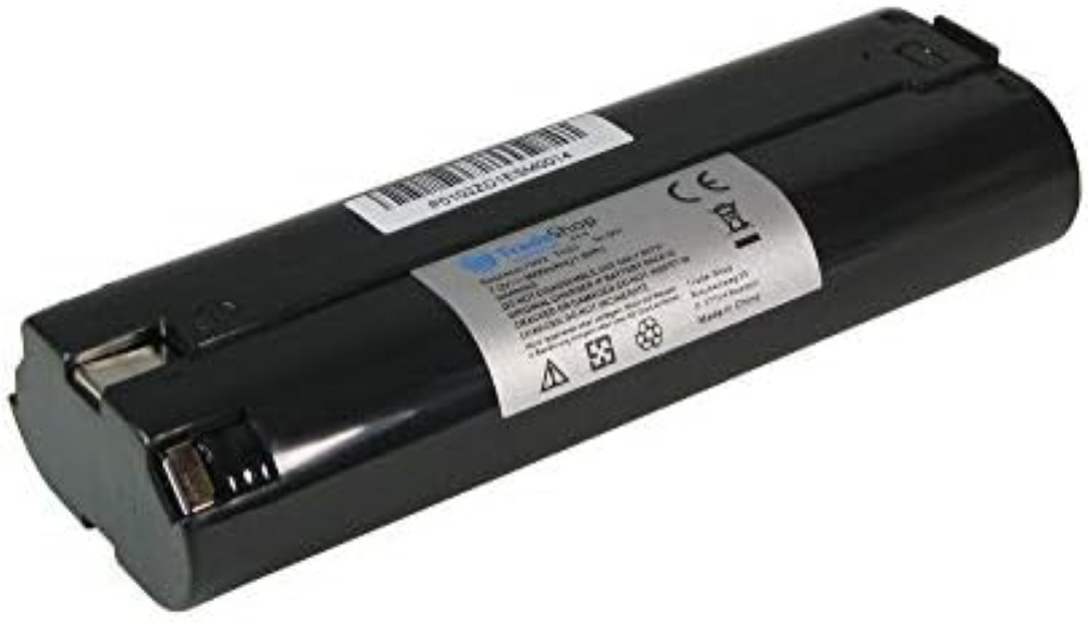 Batteria Ni-MH, 7,2 V, 3000 mAh, sostituisce Makita 7033 7000 7001 7002 632003-2