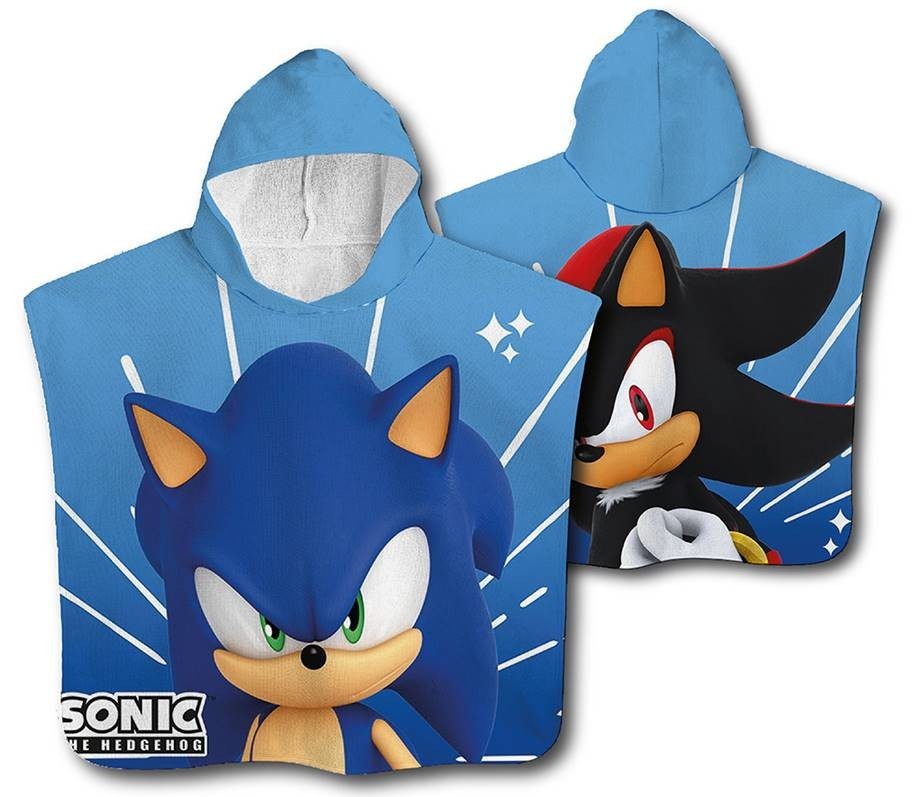 Poncho telo mare - Sonic