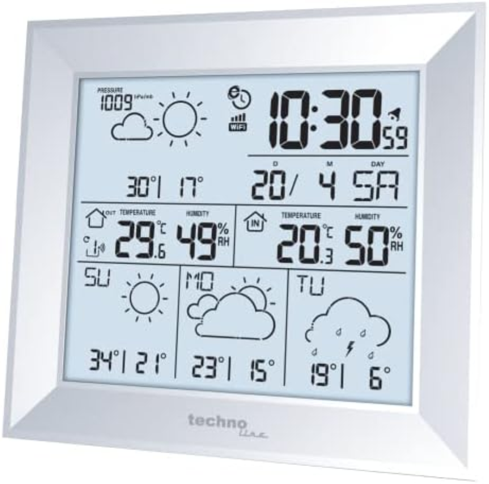 Technoline Meteo diretto WD2000 Internet Stazione meteo con gratuita Meteo diret