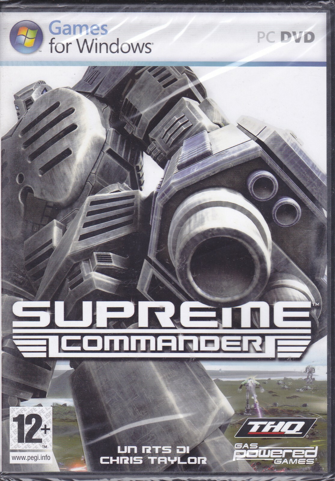 PC Gioco **SUPREME COMMANDER** nuovo sigillato italiano 2007