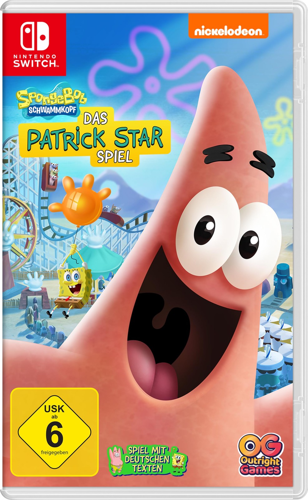 Das Patrick Star Spiel - Spongebob Schwammkopf Nintendo Switch (Nintendo Switch)