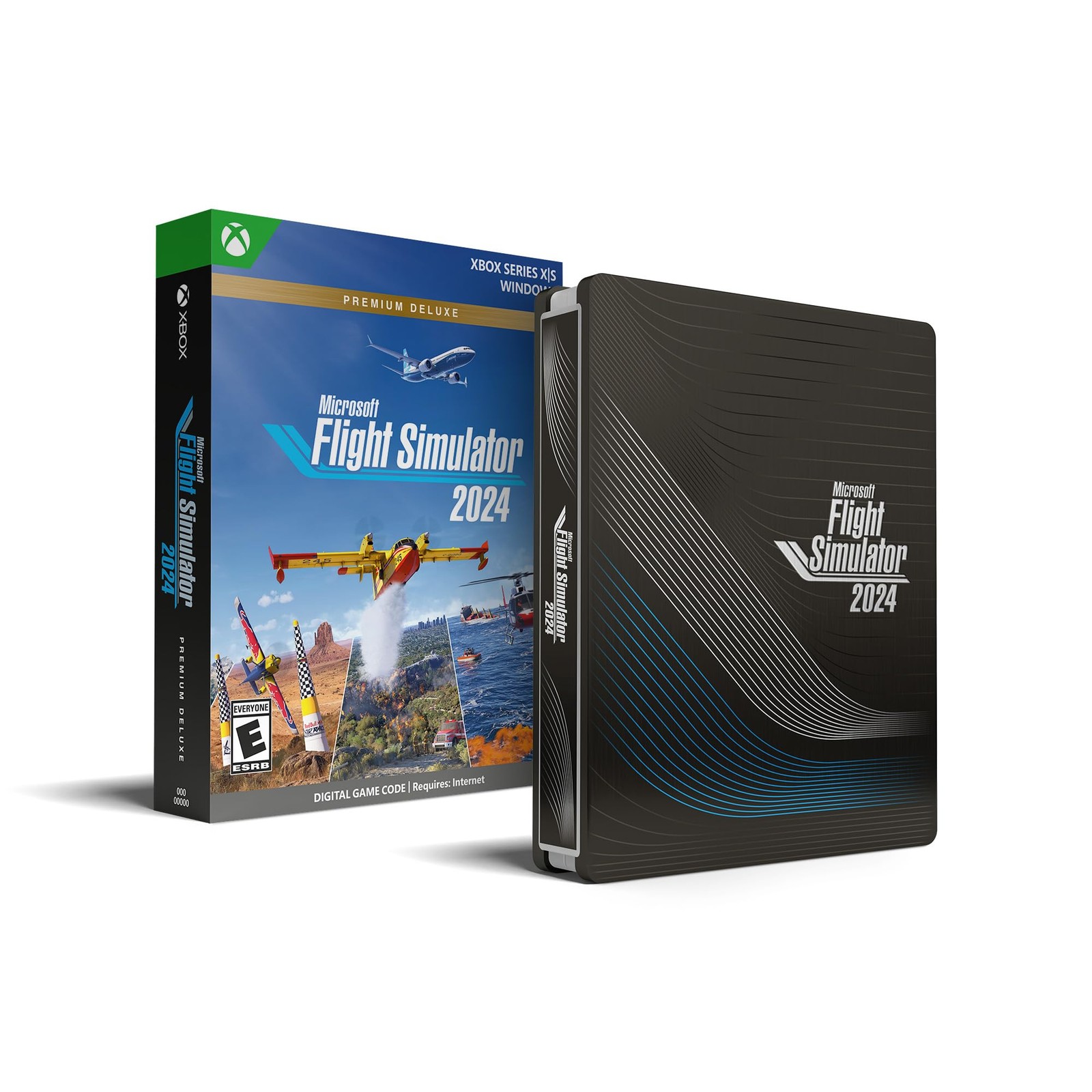 Microsoft Flight Simulator 2024 – Premium Deluxe SteelBook® Edi (Microsoft Xbox)