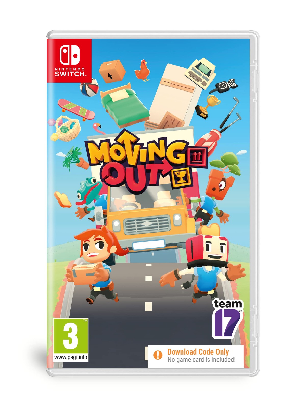 Moving Out - Code in a Box (Nintendo Switch) (Nintendo Switch)