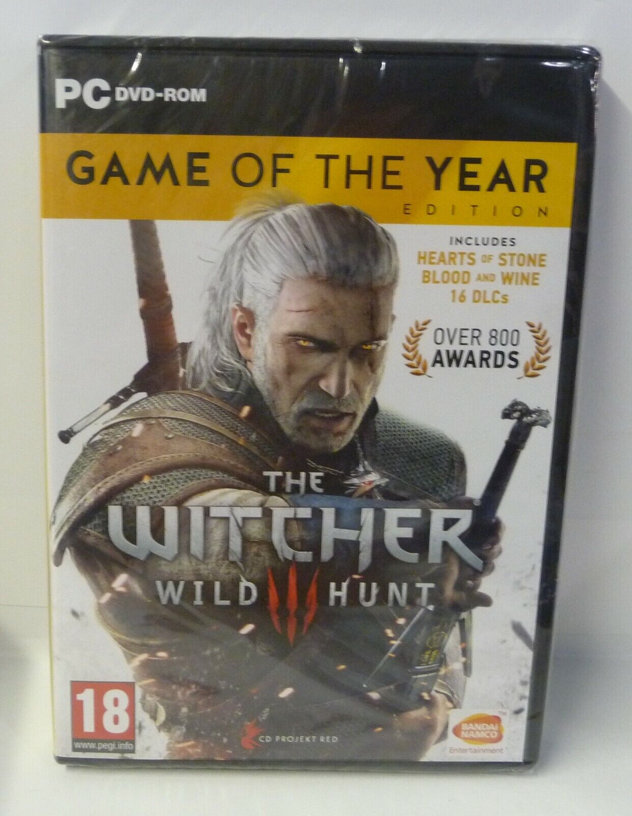 THE WITCHER 3 GAME OF THE YEAR EDITION UK - PC GAME NUOVO SIGILLATO NEW SEALED