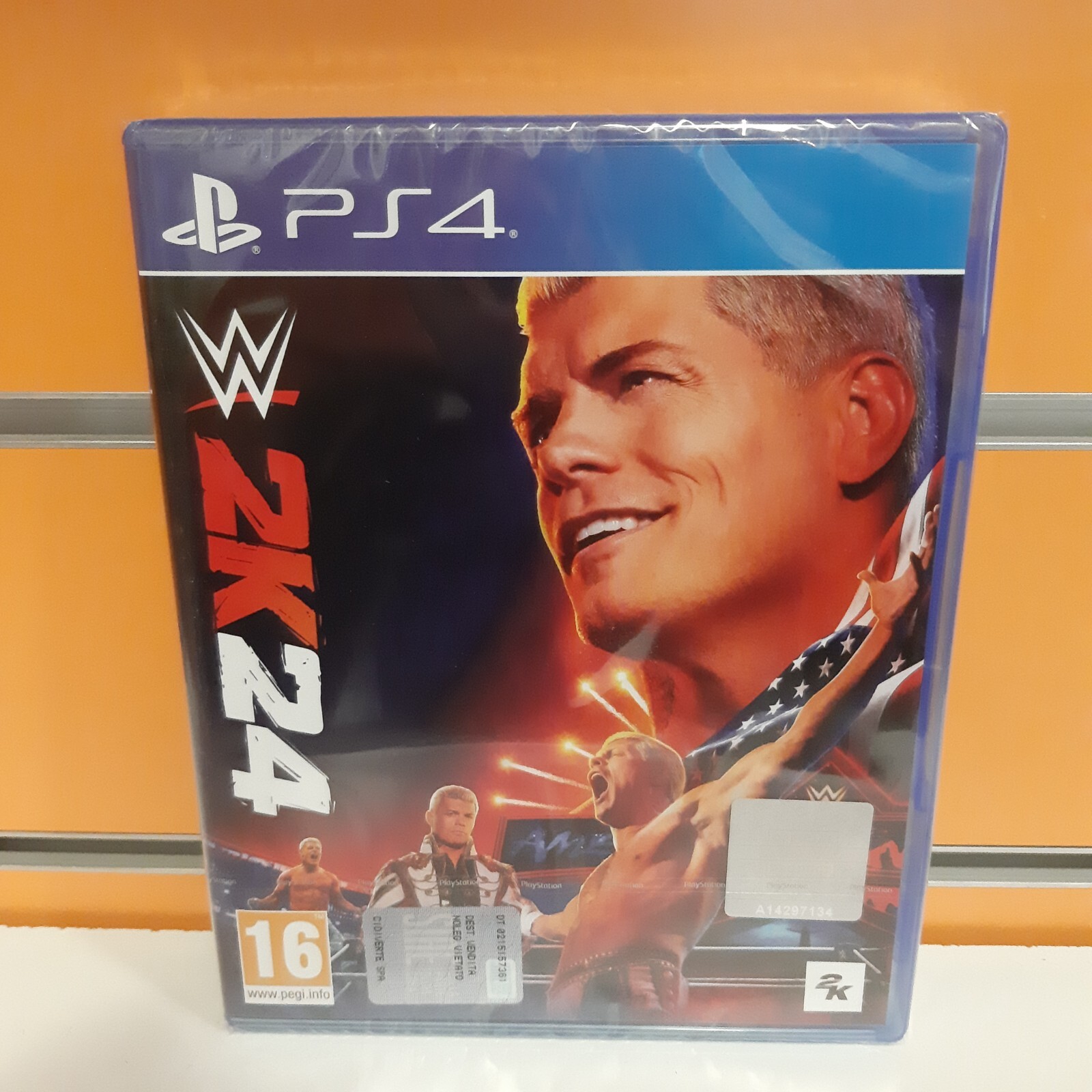 WWE 2K24 PS4 NUOVO SIGILLATO ITA
