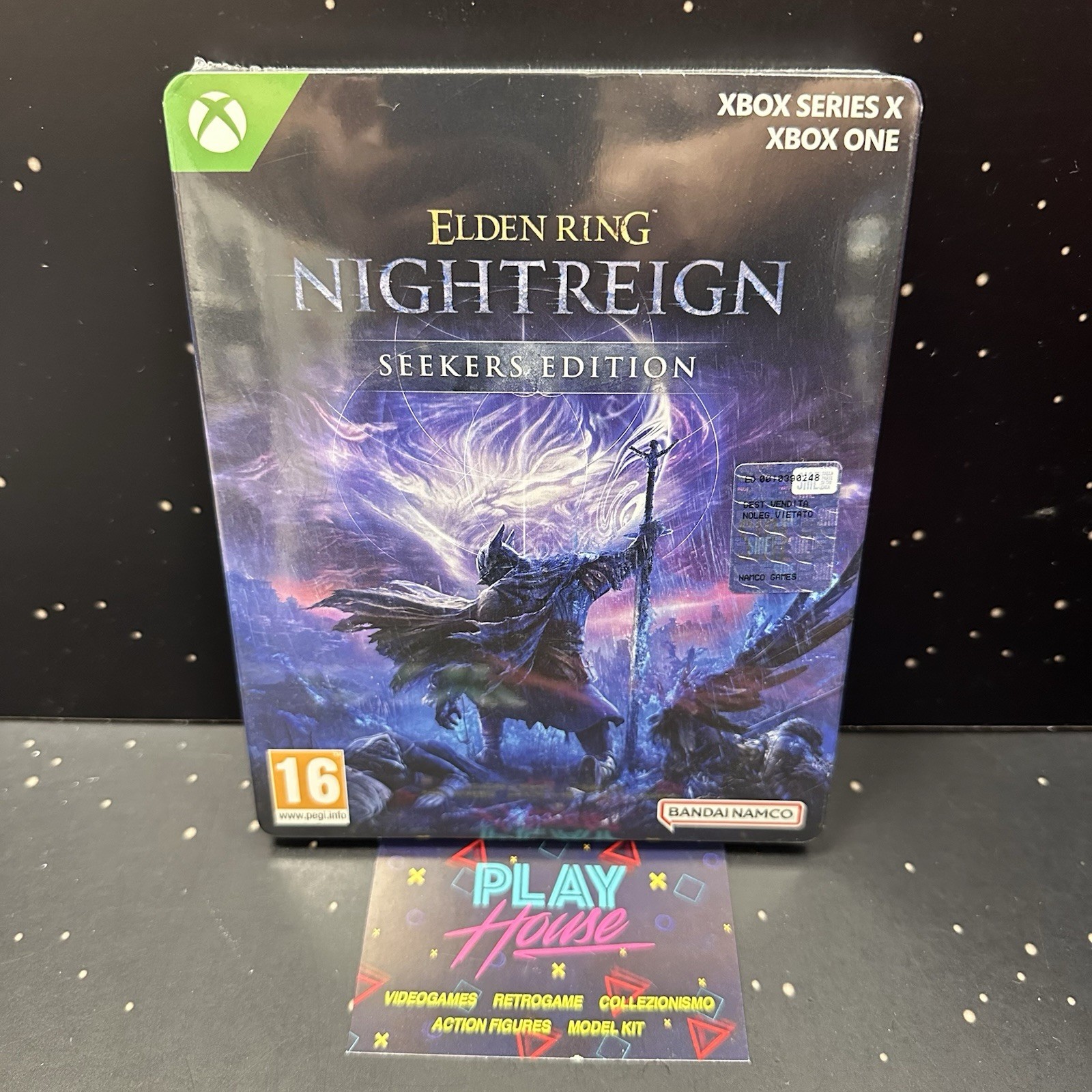 ELDEN RING NIGHTREIGN SEEKERS EDITION SERIES X PAL ITA ITALIANO STEELBOOK XBOX