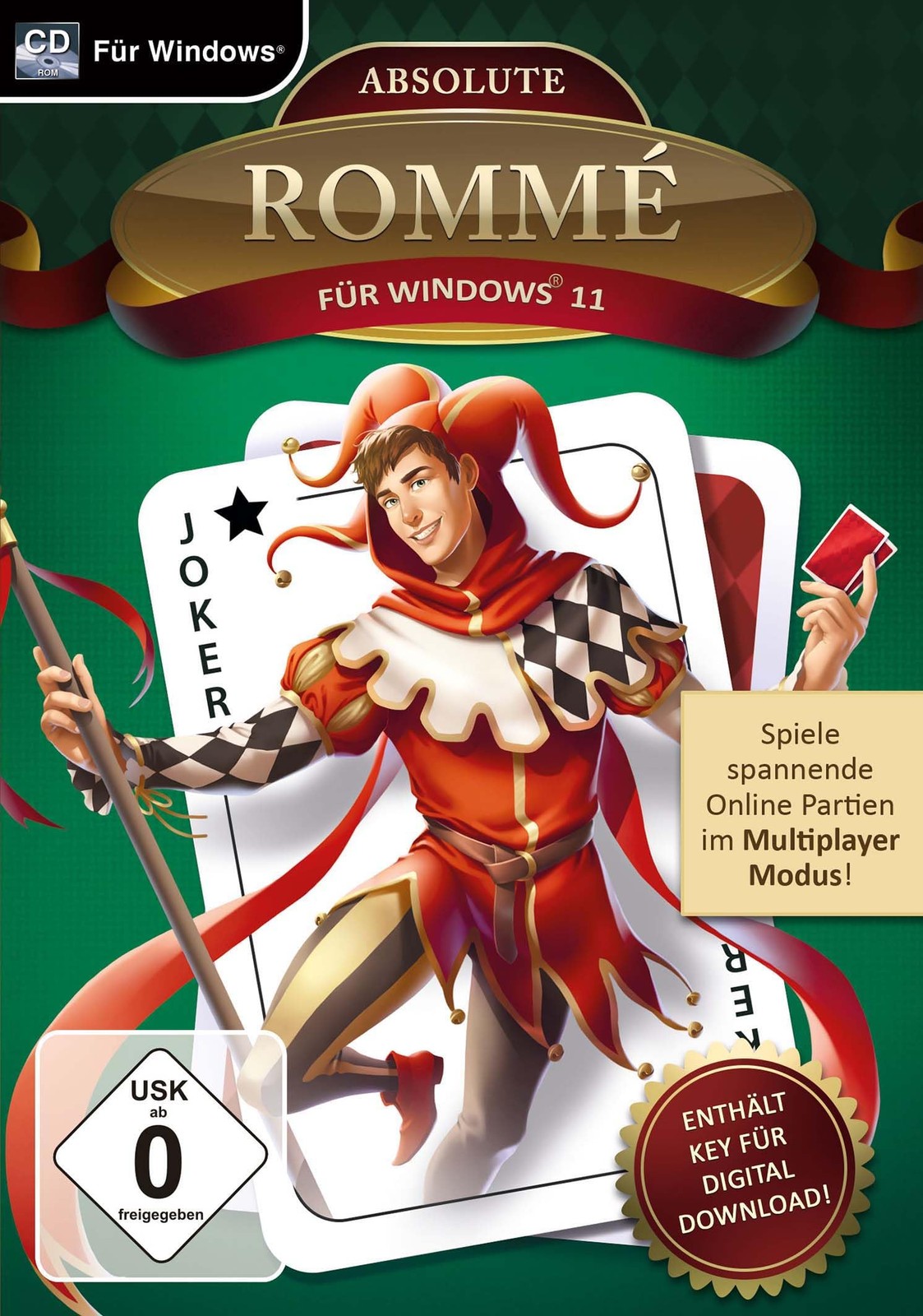 Absolute Rommé für Windows 11 (PC). Für Windows 8/10/11 (PC)