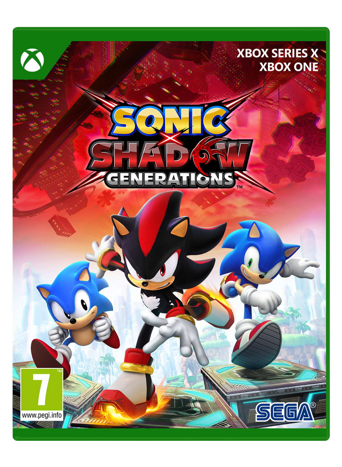 Sonic X Shadow Generations Juego Fisico para Consola Microsoft Xbox Series X