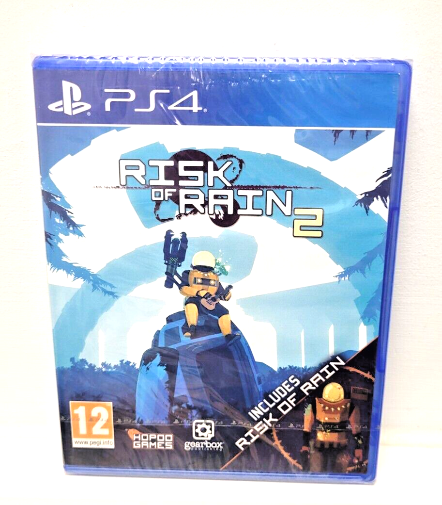 Risk Of Rain 2 PS4 Playstation 4 **NUOVO E SIGILLATO!!** (con Risk Of Rain 1)
