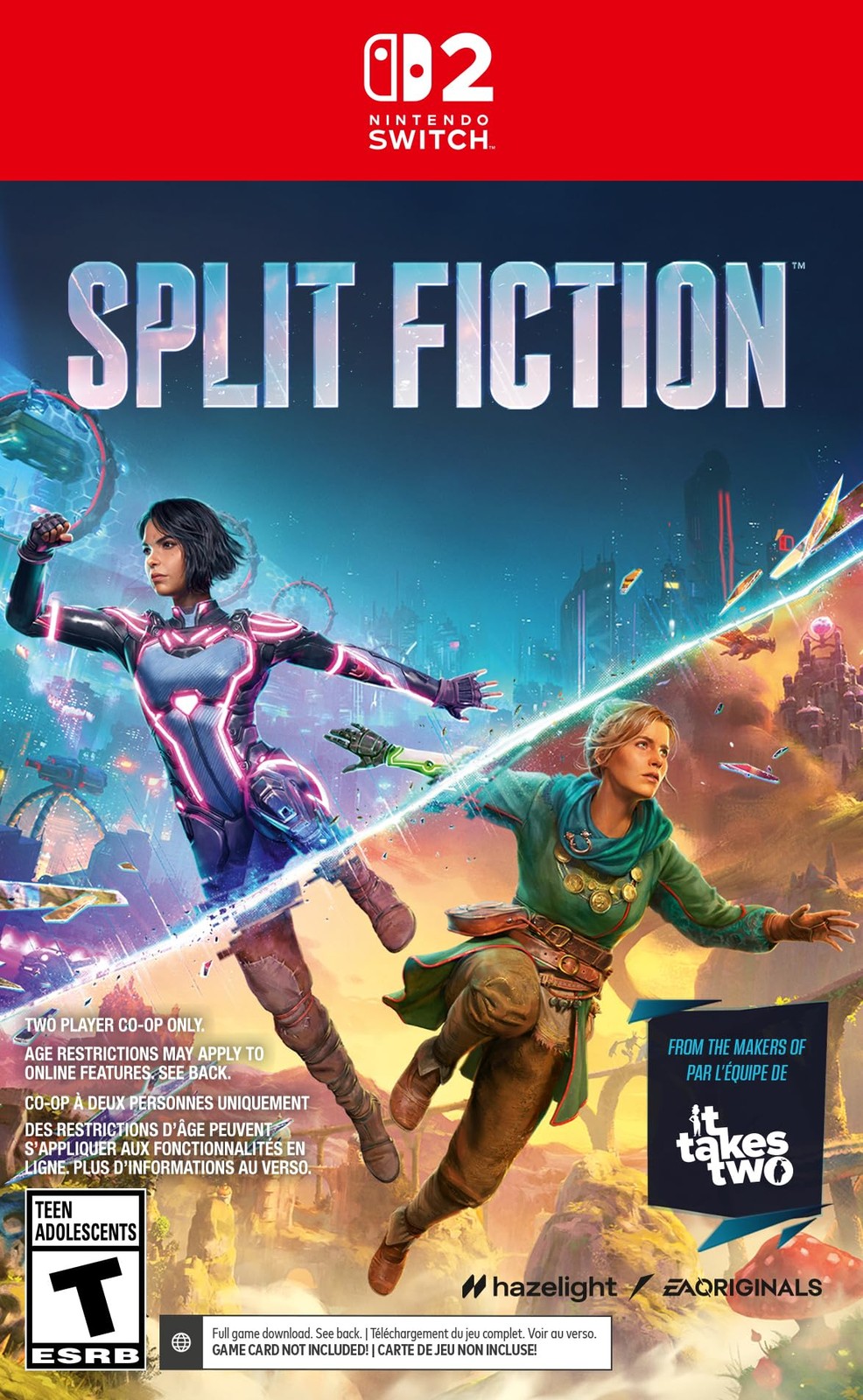 Split Fiction - Nintendo Switch 2 (Code in Box) (Nintendo Switch 2)