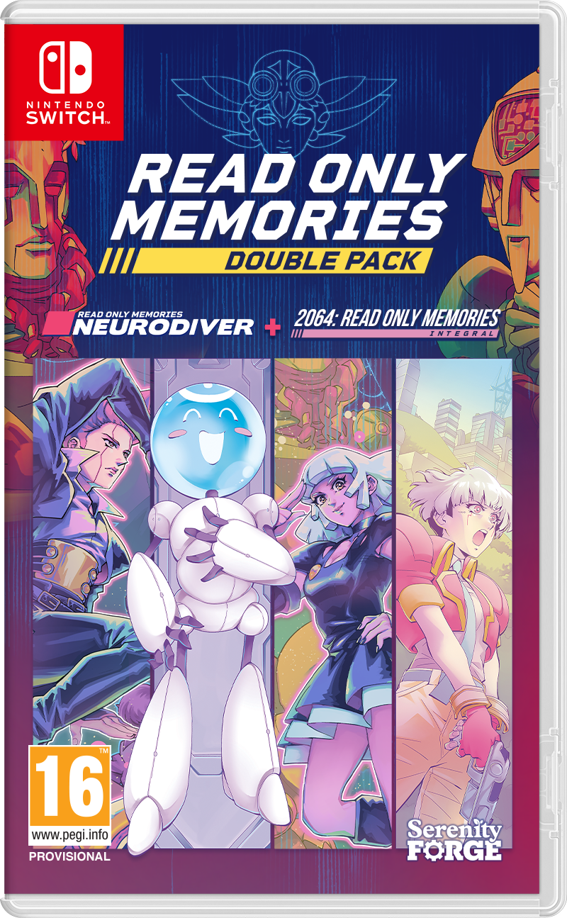 Read Only Memories Double Pack (2064+Neurodiver) Juego Fisico Nintendo Switch