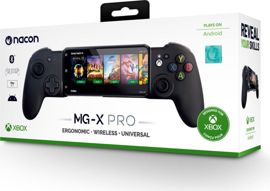 Gamepad Bluetooth Smartphone ideale per Gamepass Microsoft Nero NA005219 Nacon