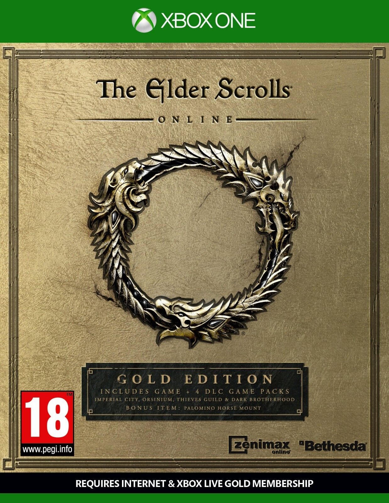 THE ELDER SCROLLS ONLINE GOLD EDITION GIOCO XBOX ONE BETHESDA