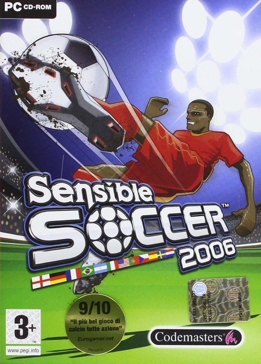 Sensible Soccer PC CD ROM, NUOVO SIGILLATO