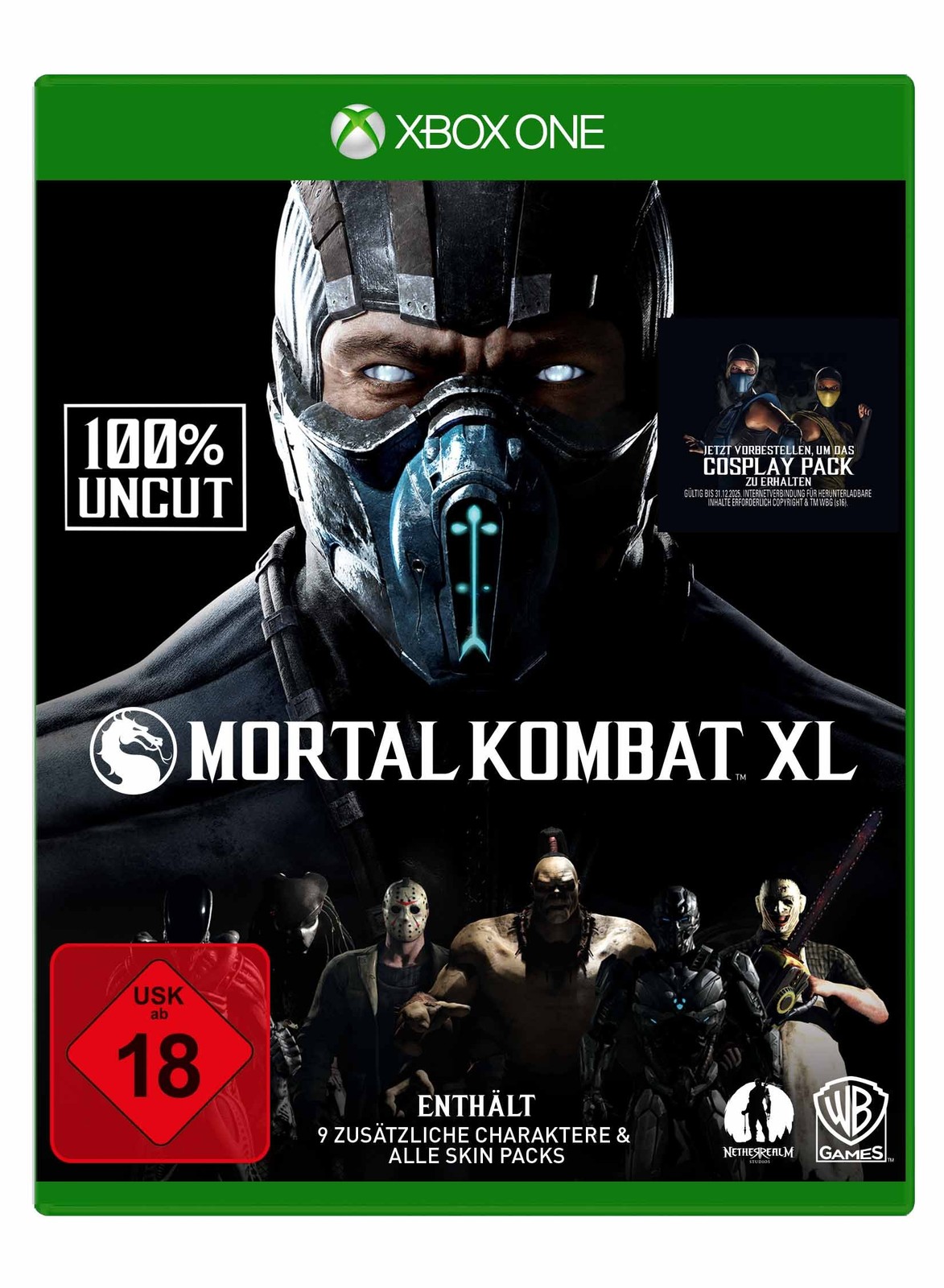 Mortal Kombat XL - (Microsoft Xbox One)