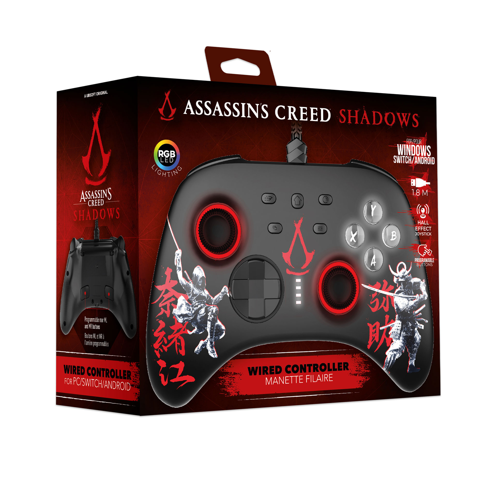 FREAKS AND GEEKS Wired PC Controller - Assassin's Creed Shadows