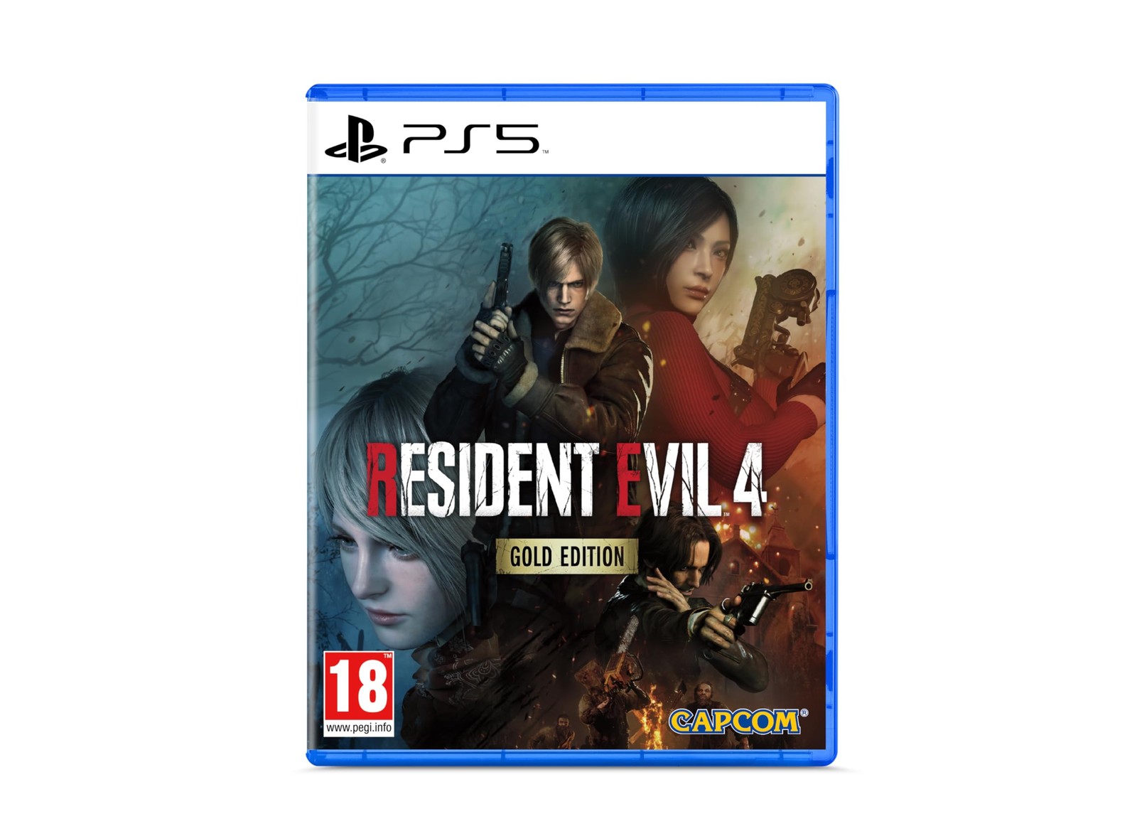 Resident Evil 4 Remake Gold Edition PlayStation 5 Gold Edit (Sony Playstation 5)