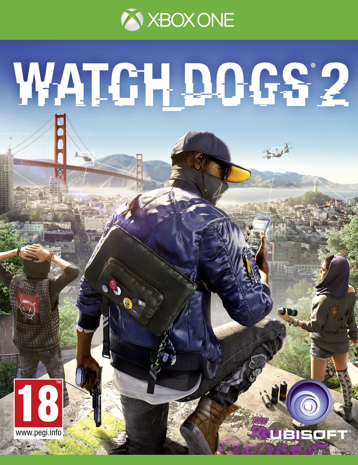 Watch Dogs 2 (Xbox One) Xbox One Standard (Microsoft Xbox One)