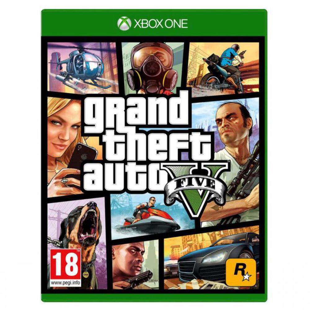 GTA 5 XBOX ONE GRAND THEFT AUTO VIDEOGIOCO GIOCO EU ITALIANO GTA V MULTILINGUA